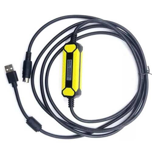 For  MELSEC FX Series PLC Programming Cable USB to RS422 Adapter Data Download  NEW USB-SC09-FX 2