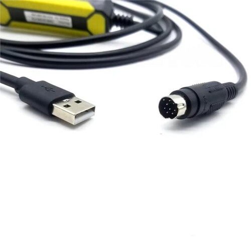 For  MELSEC FX Series PLC Programming Cable USB to RS422 Adapter Data Download  NEW USB-SC09-FX