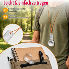 Magnifying Glasses 5x/10x Magnification Handheld,Nature Observations,for Reading Small Texts and for Playful Search