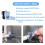 SS2 Float  L Shape,for Safe-T- for HVAC Drain Pan Condensate Outlet,AC Water Level  with Adapter 5