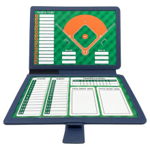 Double-Sided Magnetic Baseball Lineup Board,Dry Erase Coaching,Softball Baseball Clipboard Portable Tacticals Board