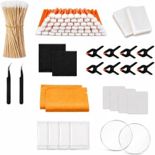 Card Cleaning Kit, TCG Card Grading Care Flattening Repairing Tool Cleaner Accessories for Collector Restoration Gift
