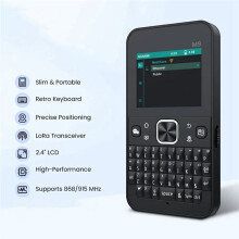 ThinkNode M9 MeshCore Communication Terminal ESP32-S3 Dual-Core with Keyboard 2.4" LCD Display GPS Node LoRa Tag 868MHZ