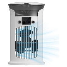 Portable Air Cooler for Room, 4-in-1 Multifunctional Mobile Air Conditioner Evaporative Cooling Fan for Home Travel A