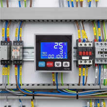 TS700 LED Home Digitaler Temperaturregler mit Timer und Zähler für Kühlschrank, Heizlüfter, AC100-240V