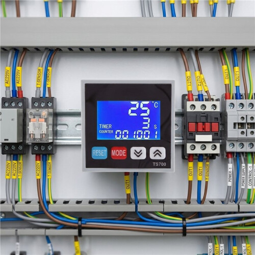 TS700 LED  Home Digital Temperature Controller Timer Counting Thermostat for Refrigerator Fan Heater AC100-240V