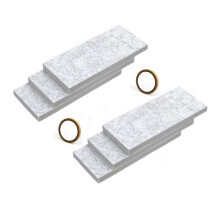 6PCS Air Conditioning Window Insulation Foam Boards Thermal Noise Reducing Panels for Portable Conditioners
