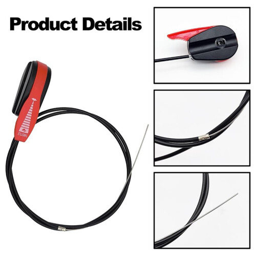 Kit de Controle Universal de Cabo de Acelerador para Cortadores de Grama de 65 Polegadas
