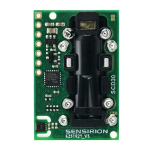 Capteur de CO2 pour Sensirion SCD30 : Capteur de Dioxyde de Carbone pour Systèmes CVC, Type de Sortie, pour I2C, Courant D'Alimentation : 19 MA
