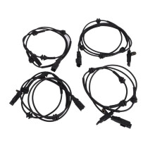 4PCS ABS Wheel Speed Sensor 4545.G6 4545.G7 9664699480 9642687580 for C6 TD_ 2005-2016 407 6E_ 2004-2010