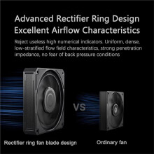 12CM Case Fan 12V 4PIN PWM Double Bearing 83 CFM Large Air Volume Slient Cooling Fan for PC Gamer Radiator FAN