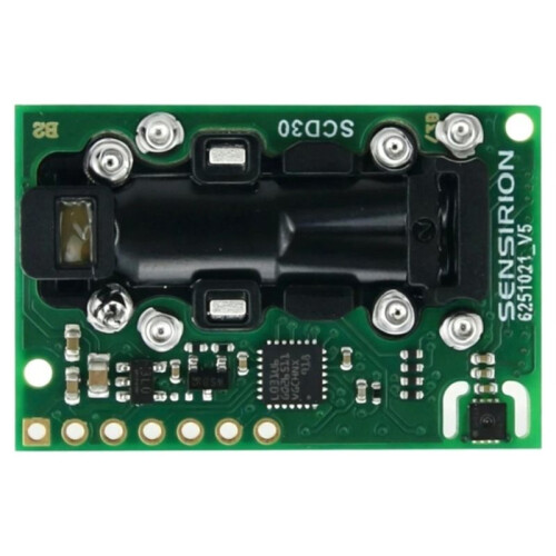 For Sensirion SCD30 CO2 Sensor Carbon Dioxide Sensor for HVAC Systems, Output Type,for I2C, Power Supply Current: 19mA 1