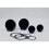 3.5 Inch Mid-Range Speaker Base Car Horn Modified Two-Way Bracket Treble Auto Tweeter Box Bracket Shell Gasket 6