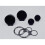 3.5 Inch Mid-Range Speaker Base Car Horn Modified Two-Way Bracket Treble Auto Tweeter Box Bracket Shell Gasket 5