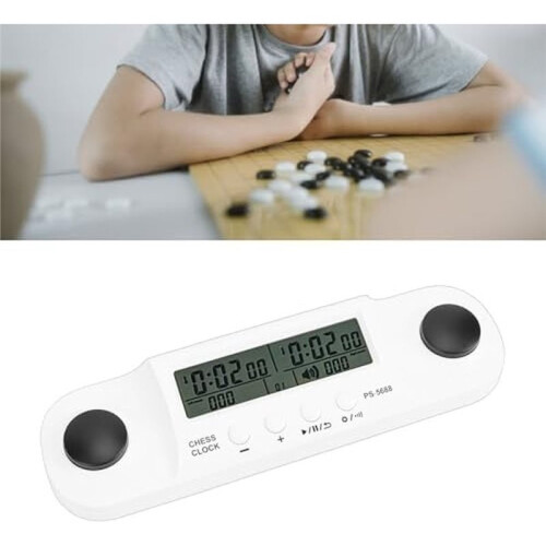 Chess Timer, Digital Chess Timer, Large Screen Portable Tournament Timer, Suitable for Chess and Go Clubs 1