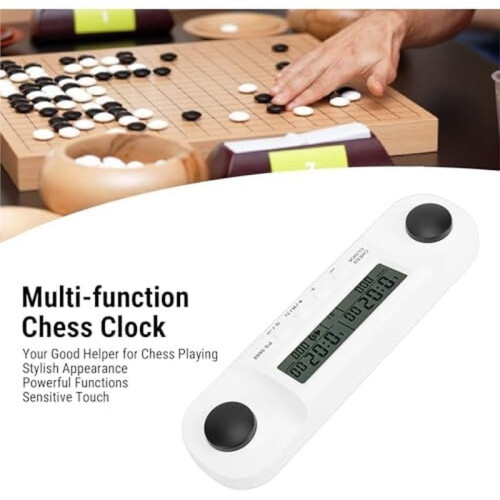 Chess Timer, Digital Chess Timer, Large Screen Portable Tournament Timer, Suitable for Chess and Go Clubs 2