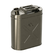 Portable 10L Oil Tank Water Tank with Oil Guide Tube for Outdoor RV Camping