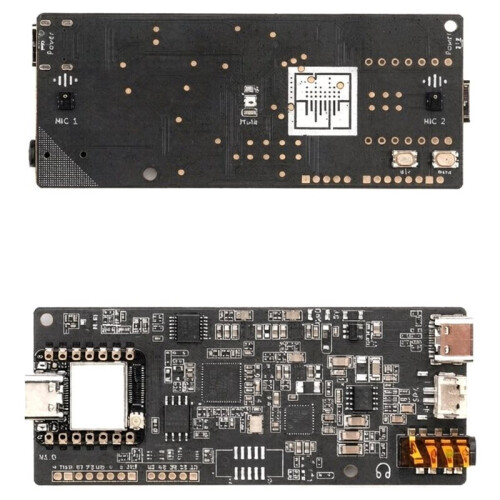 With XIAO ESP32S3 Dev Voice Assistant Kit Artificial Intelligence Speaker Processing Algorithm Development Board, 1PC 2