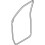 Autodeurafdichting 4C2Z1520708AB, 4C2Z1520709AB voor  E-150 E-250 E-350 2004-2014 5