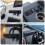4 in 1 Marine  Panel 12V Dual USB Charger Socket LED Voltmeter Cigarette Lighter Socket  Off Button 3