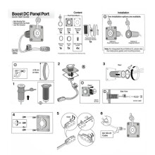 Convertisseur de Puissance Élévateur 12V 24V à 30V avec Prise Intégrée et Harnais de Fusible pour Star pour  RV Caravan