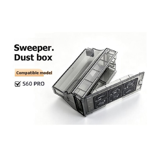 Dust Box Replacement for  S60/S60 Pro Robot Vacuum Cleaner Dustbin Accessory 2