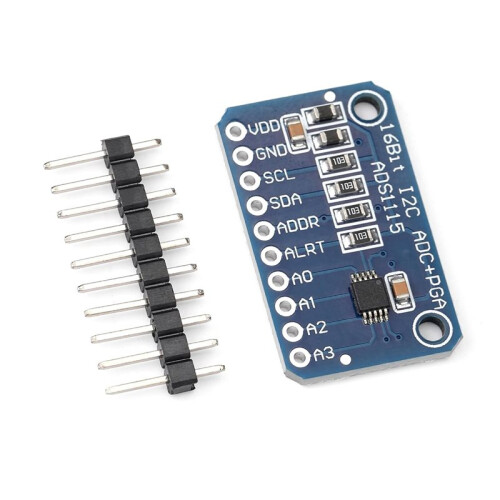 4 PCS ADS1115 16-Bit 4-Channel I2C High-Precision ADC Module for  Raspberry Pi