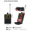 1-to-2 UHF Wireless Bodypack Lavalier Mic 38m Long Range Zero Latency Lapel Microphone for Teaching Live Performance 8