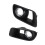 1set Fog Light Frame 68072021A 68072020AA for  Compass Cherokee 2014-2017 Models  Charger 2012-2014 Models 3