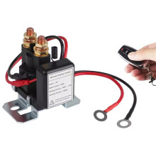 12V 100A RV Truck Off-Road Disconnect Anti-Theft Kit with Remote Battery Disconnect Prevents Battery Drain