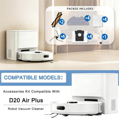 D20 Air  Accessories Parts Kit Compatible for  Robot Vacuum Replacement Set 20cps 1