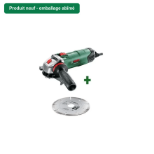 [New product - damaged packaging] Bosch Hand Grinder - PWS 850-125 + AVH + Diamond Disc - 06033A270C