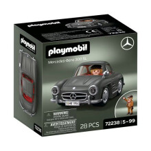 PLAYMOBIL 72238 Mercedes-Benz 300 SL, Playmobil Icon Cars, Classic Cars, 28 pieces, Kidult, Ages 14 and up