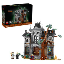 LEGO Icons 11383 The Mayor's Manor - 3D Model for Adults - Decorative Set with Gothic Interior & 3 Minifigures
