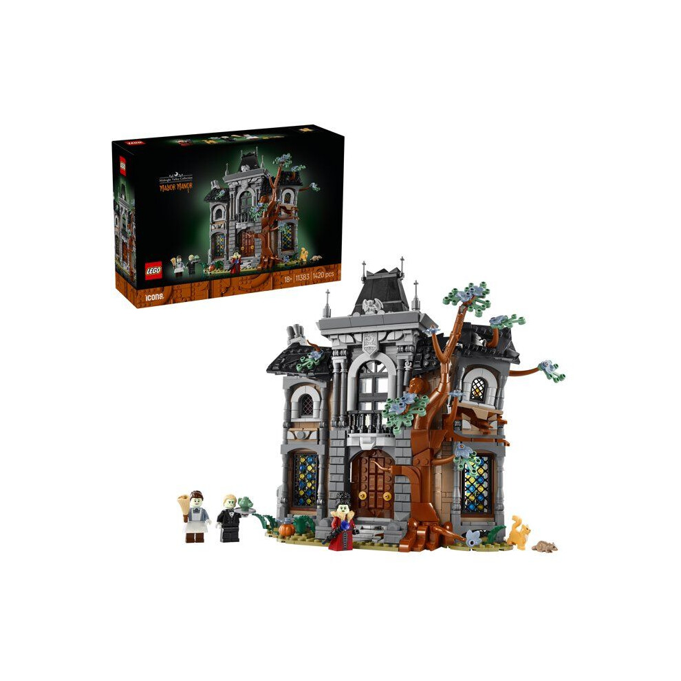 LEGO Icons Mayor Manor Haunted House 11383 Gothic Décor - Image 13