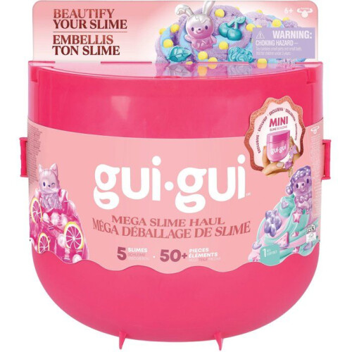 Slime - GUI GUI - Mega Fruity - Pack mehrere - Accessoires - Kreation