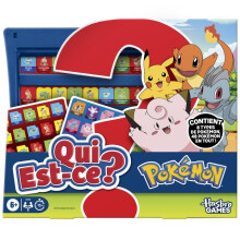 Who is it? Pokémon edition, 48 Pokémon, compact and fun family board game for children, 2 players, 15 min, from 6 years old.