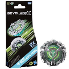 Beyblade X Ridge Triceratops 9-80GN Booster Pack with Takara Tomy defense type spinning top, Battle top toys, Suitable for ages 8 and up.