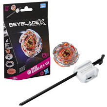 Beyblade X Starter Pack Rage Ragna FE 4-55Y CX Infinity, endurance type spinning top and launcher, competition spinning tops, for ages 8 and up.