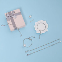 27 Pcs Adjustable Snake Charm Bracelet Chain Kit with Heart Extender for DIY Jewelry