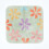 Homescapes Floral Multi Colour Cotton Shower Mat 1