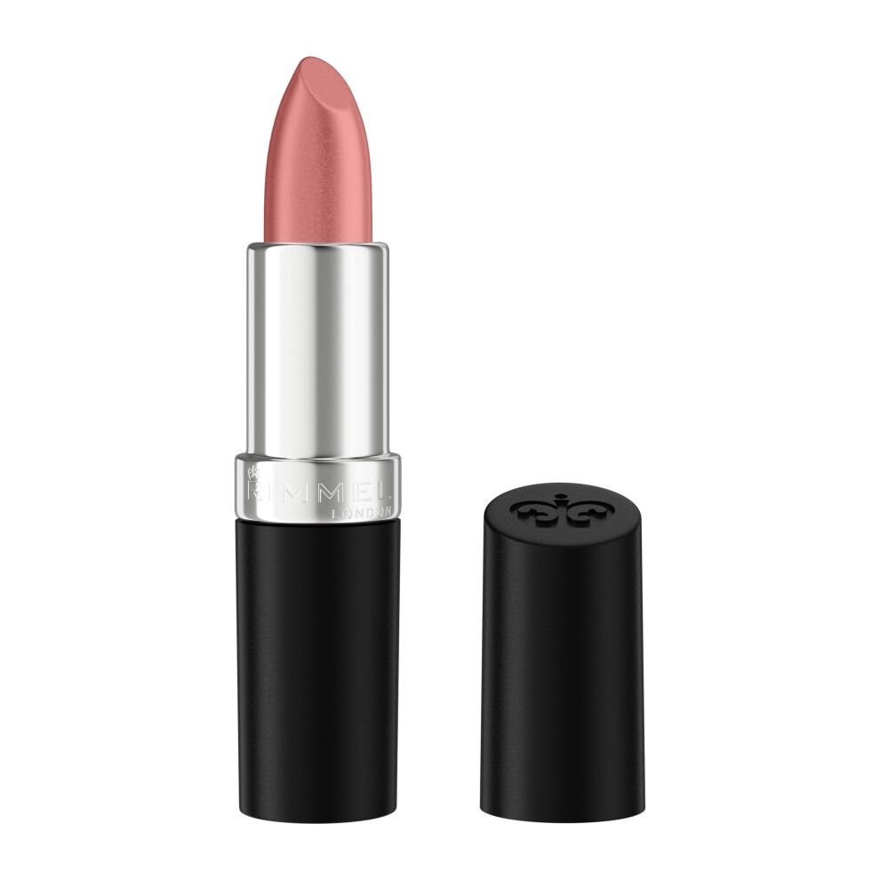 Photos - Lipstick & Lip Gloss Rimmel Lasting Finish Lipstick 290 Sunset Rose, Creamy Satin Finish, Long Lasting 8 HR Wear, Comfortable Formula, Rich Pigme 