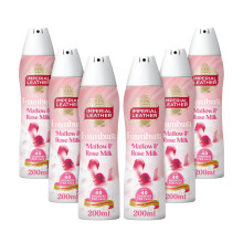 Imperial Leather Mallow & Rose Milk Foamburst Gel to Foam Body Wash Shower Gel, Rich Foaming Body Wash with Luxury Fragrance