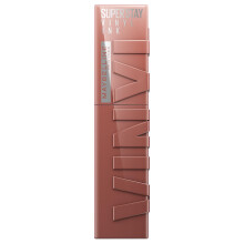 Maybelline Liquid Lip Colour Super Stay Vinyl Ink Long-Lasting 120 Punchy | 16HR Long-Lasting, Ultra-Pigmented, Smudge and Transfer-Proof