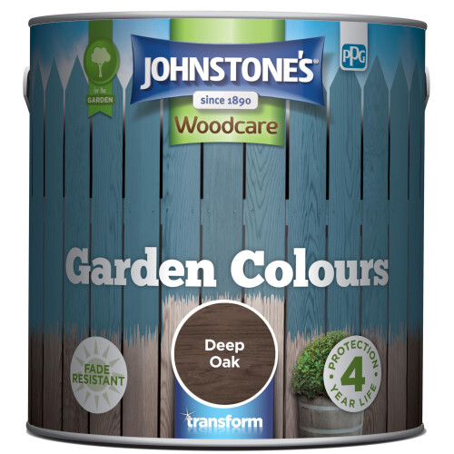 Johnstone's Johnstone's - Garden Paint - Deep Oak - 2.5L 1