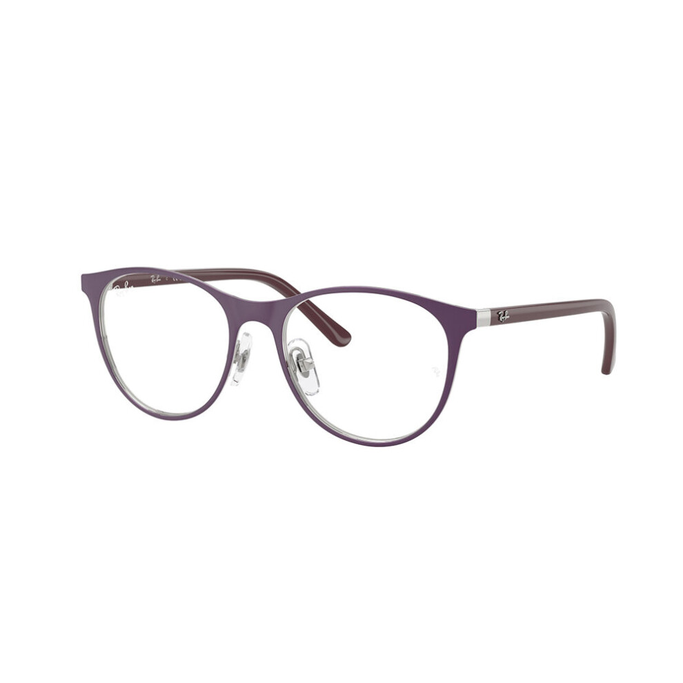 Ray - Ban Transparent Kid Ry9552v 4098 Optical Frames Child Metal Silver Pantos Normal - Image 3