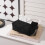 (Black)Casual Polka Dot Tissue Box With Multifunctional Design For Home And Storage Office 2