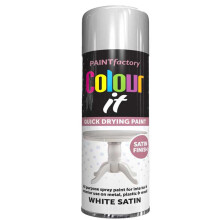 RAPIDE PF COLOUR IT Spray Paint Satin White 250ml