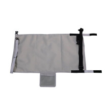 (79x44CMGray) Travel Lightweight Childrens Seat Extender With Logo For Airplane Journey Comfort