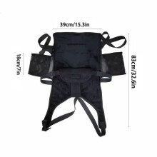 (BlackTravelBed) Travel Lightweight Childrens Seat Extender With Logo For Airplane Journey Comfort